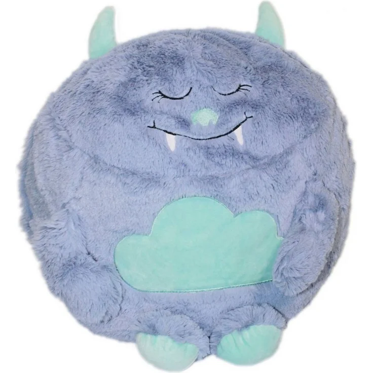 Haus und Deko Zierkissen Monster Kuschelkissen Plüsch Kinder Kissen Dekokissen mit Füllung ca, (1 St) – Bild 3