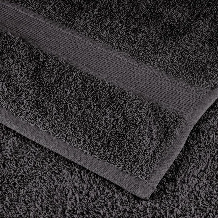 vidaXL Premium Duschtücher SOLUND 25 Stk. Anthrazit 70x140 cm 600 g/m² 137163 – Bild 6
