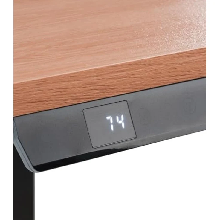 Schreibtisch 300.001760, Schwarz, Holzfarben, 120 x 73 x 60 cm – Bild 3