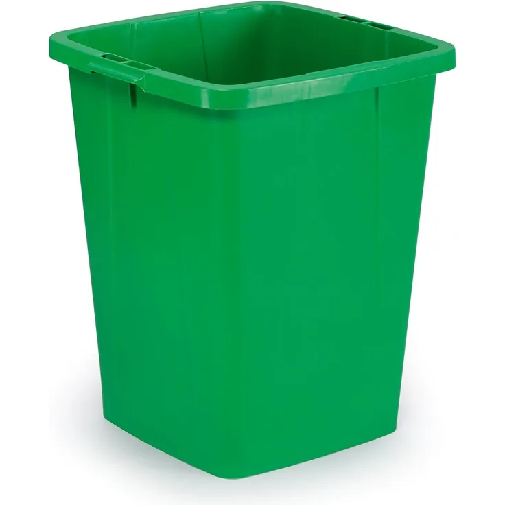 Durable 1800474020 Abfallbehälter Durabin 90 Liter, grün