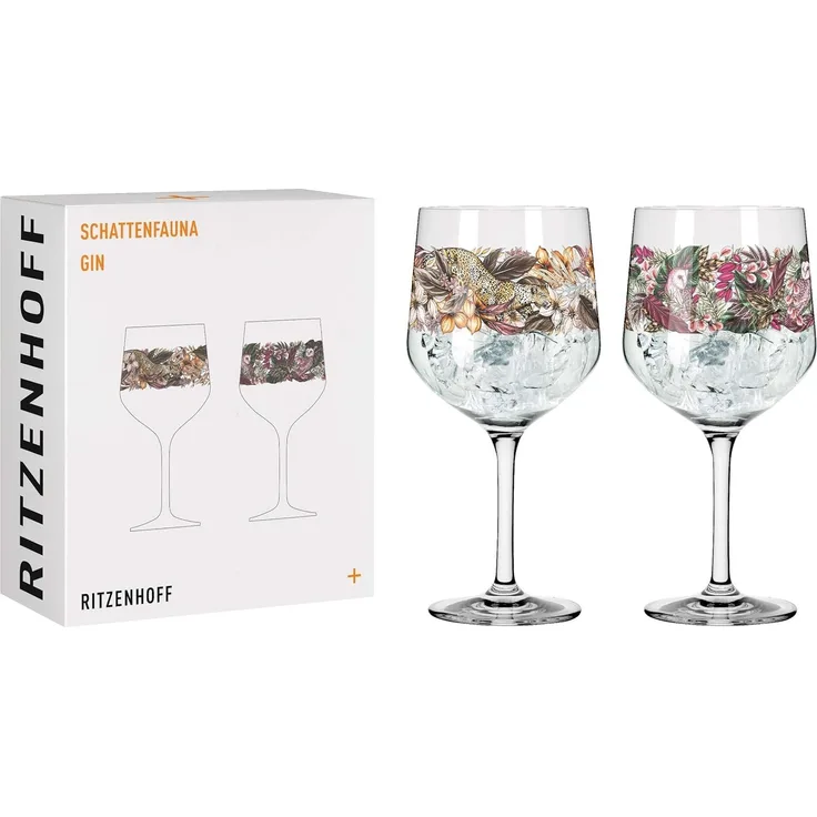 Ritzenhoff 3691002 Gin Kelch 2er-Set 002 SCHATTENFAUNA Maggie Enterrios 2021
