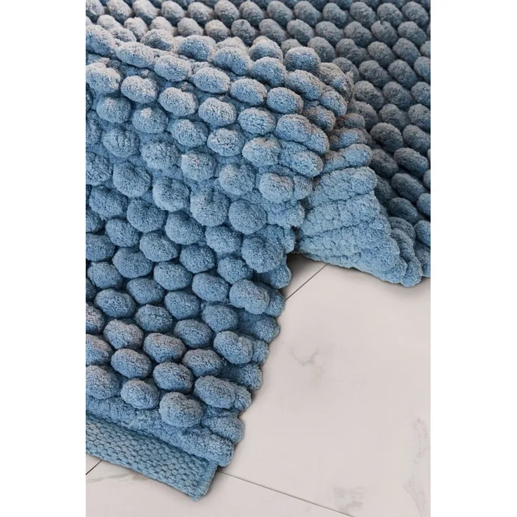 Next Badematte Badematte mit riesigen Noppen, Höhe 80 mm, Polyester (recycelt), Baumwolle
