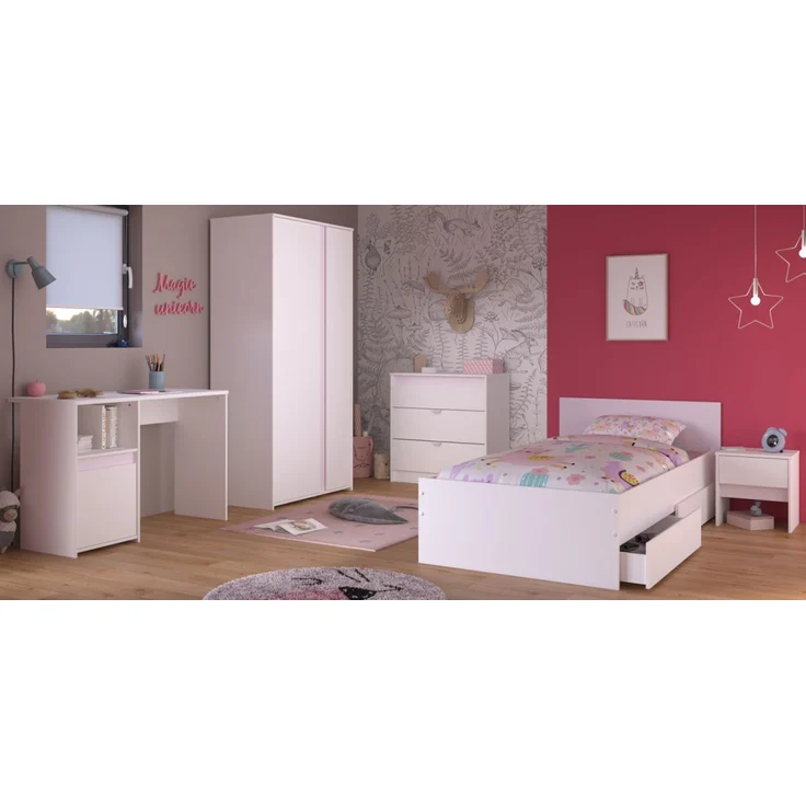 Parisot Kinderzimmer und Jugendzimmer Pirouette in weiß Set 5-tlg. – Bild 2