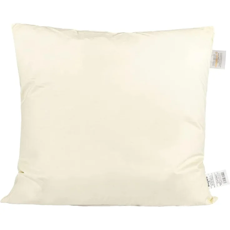 Daunenkissen ca. 60x60 cm Bezug Baumwolle waschbar beties „PublikSoft“