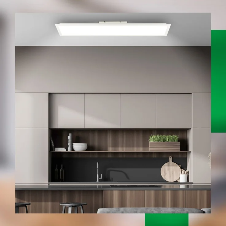 Briloner LED Panel Simple A 13,5W 100x25 cm weiß neutralweiß – Bild 7