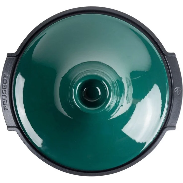 PEUGEOT Auflaufform Tagine ATLAS 30cm Waldgrün Dampfgarer Aluminium Keramikdeckel Induktio – Bild 1