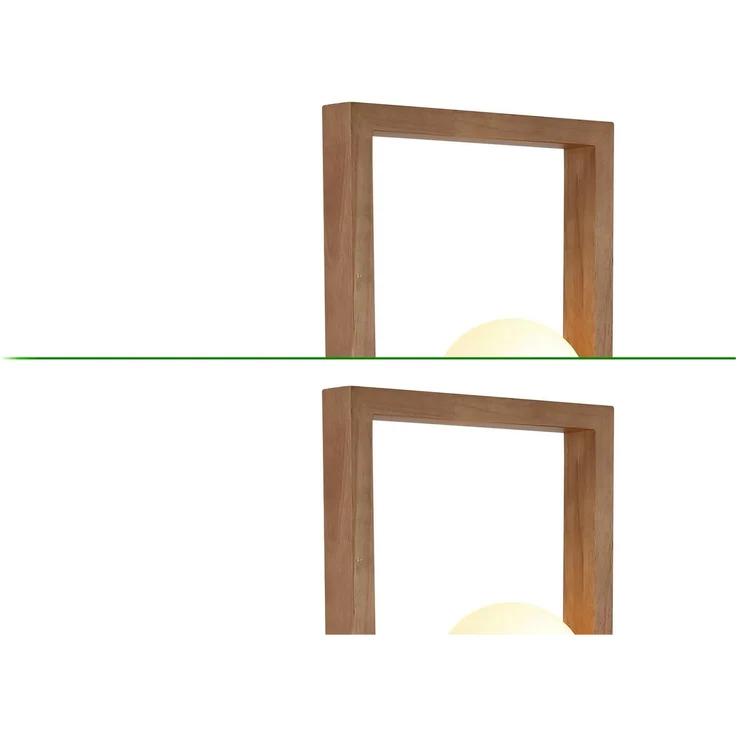NOWA Stehlampe NANDA, ohne Leuchtmittel, Stehleuchte, Glaskugeln opal, Wohnzimmer, Schlafzimmer, Flur – Bild 3