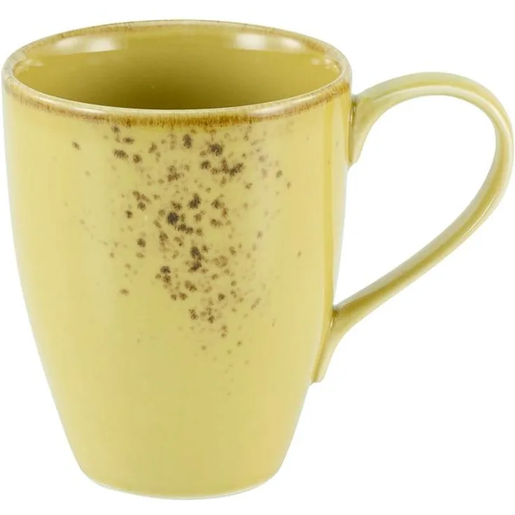 CreaTable 22522 Nature Collection Kaffeebecher 300 ml CURRY