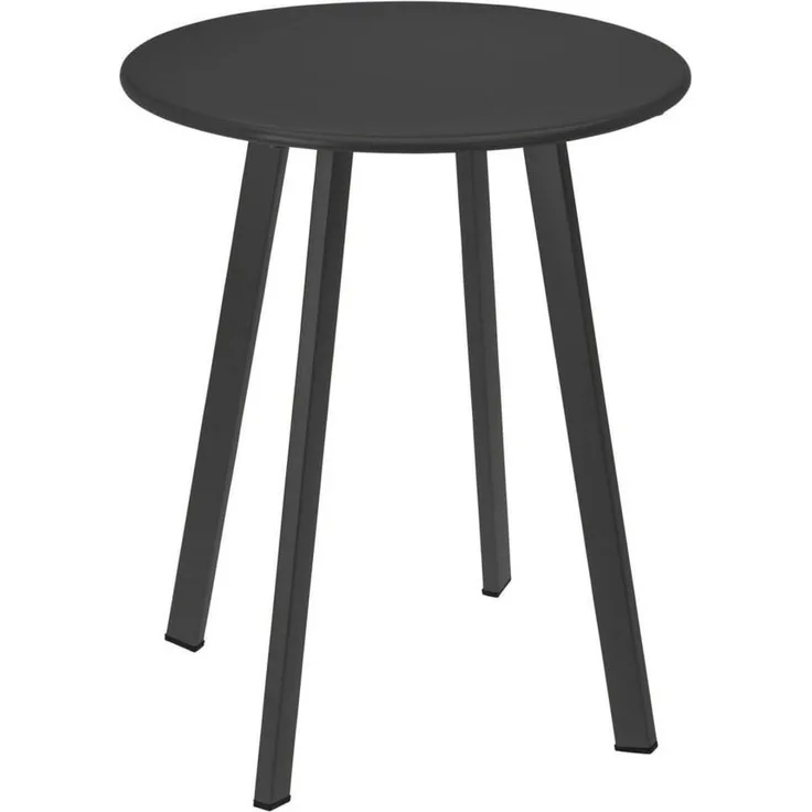 ProGarden Beistelltisch 40x49 cm Dunkelgrau Matt 436211