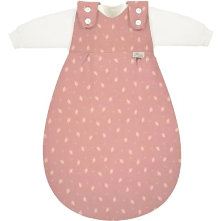 Alvi Baby-Mäxchen 3-tlg. Schlafsack-System, Birnenform, Gr. 68/74, Oeko-Tex zertifiziert, Pretty Design