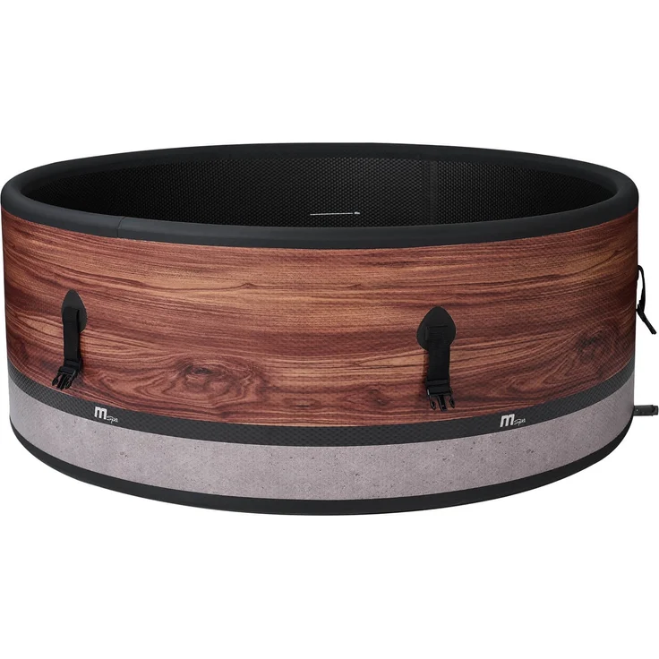 BRAST Whirlpool aufblasbar MSpa Frame Duet Eco für 6 Personen Ø173x65cm 138 Massagedüsen in 3 Intensitäten In- Outdoor Pool Ganzjähriger Einsatz Winterfest einfache Steuerung per App – Bild 1