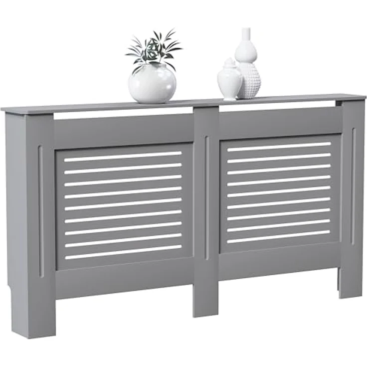 Vida Designs Kommoden & Sideboards, Mitteldichte Holzfaserplatte, Grau, Groß – Bild 2