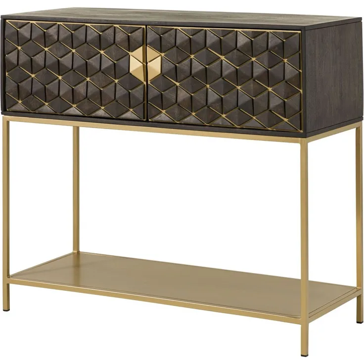 Bar Mango 122x50x110 grau geölt DIAMOND #113