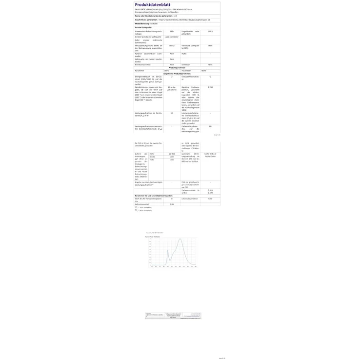 LED Baumspitze Stern Weihnachtsbaumspitze 10 LEDs Kabel transparent – Bild 2