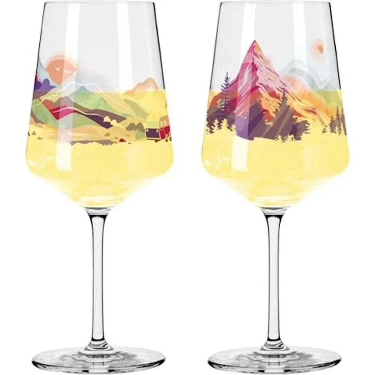 Ritzenhoff Aperitifglas 8096005 500 ml, 2er Set, Serie Entdecker, Kristallglas – Bild 3
