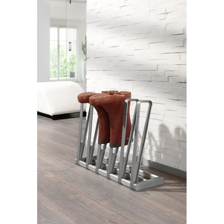 Ruco Schuhregal, Aluminium/Kunststoff, für 3 Paar Stiefel – Bild 2