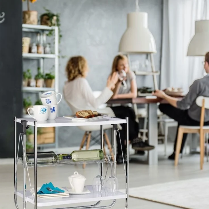 Relaxdays Serviertablett klappbar – Bild 5