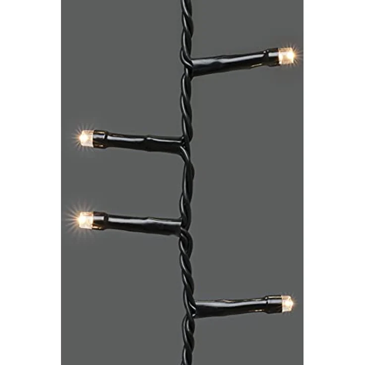 KONSTSMIDE LED-Baummantel, 660-flammig, Micro LED Compactlights Lichterkette mit Ring, 6 Stränge à 110 Dioden – Bild 5