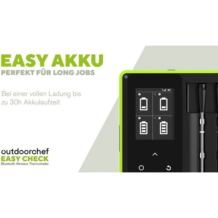 Outdoorchef Easy Check Thermometer Quadro - Wireless Bluetooth Grillthermometer – Bild 5
