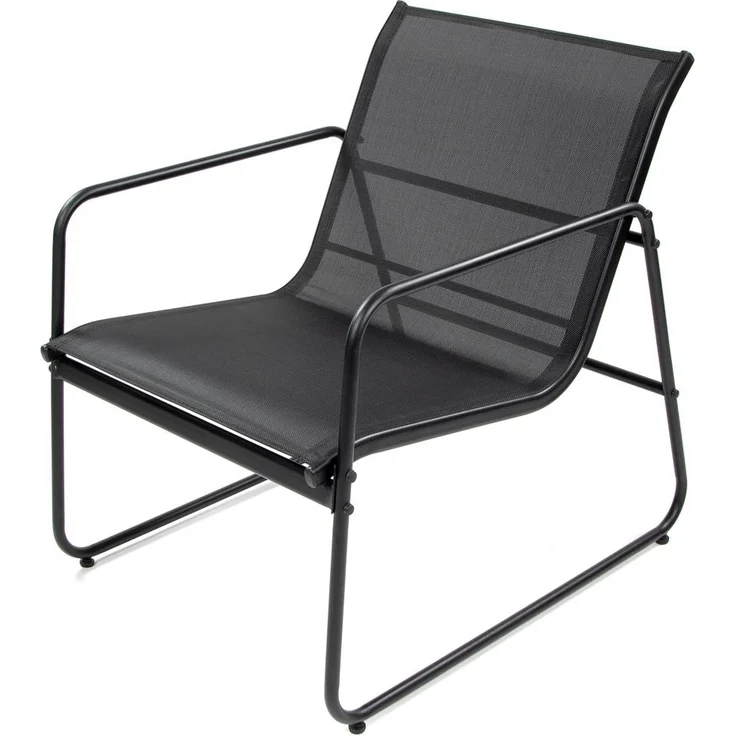 Mali Balkonmöbel Set, Stahl, schwarz, für 2 Personen – Bild 4