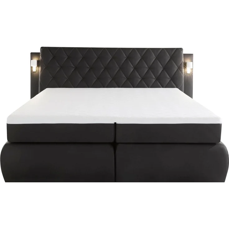 COLLECTION AB Boxspringbett, inklusive Bettkasten, LED-Beleuchtung und Topper – Bild 2