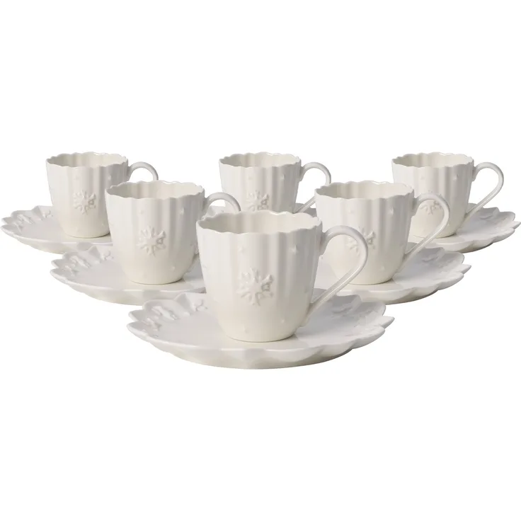 Villeroy & Boch Toy's Delight Royal Classic Tasse mit Untertasse 180 ml 6er Set