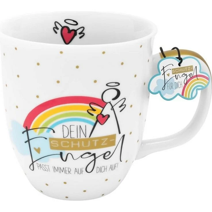Tasse Kaffetasse Kaffeebecher Teetasse 400ml Sheepworld Schutzengel 47772 – Bild 4