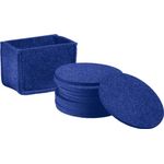 Erwin Müller Glasuntersetzer Filz-Untersetzer "Beja" 13-teilig, Uni