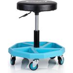 Drehhocker 195N-4 Vierkant-Rohrrahmen Sitz-H. 430-550mm HAZET ""