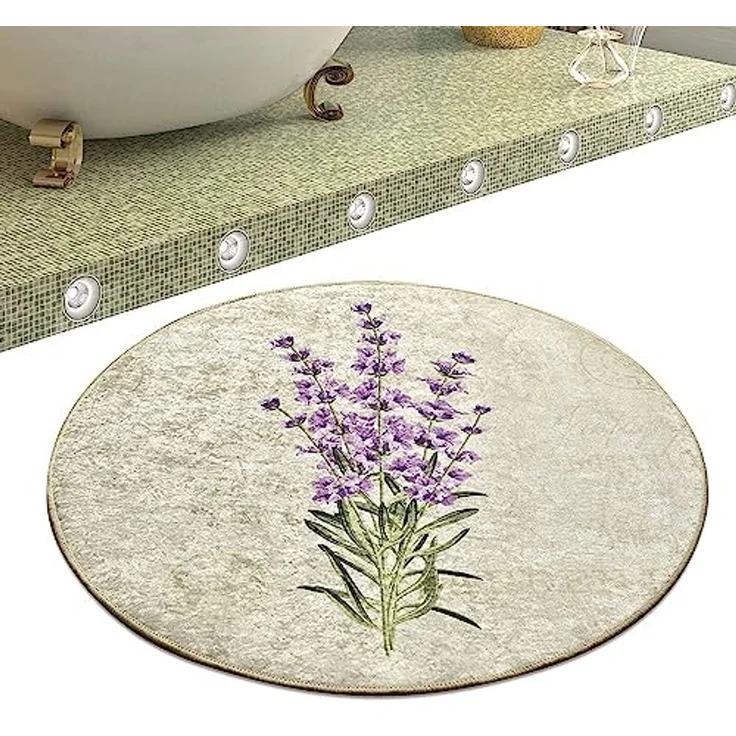 Badteppich mit Lavendel – Bild 2