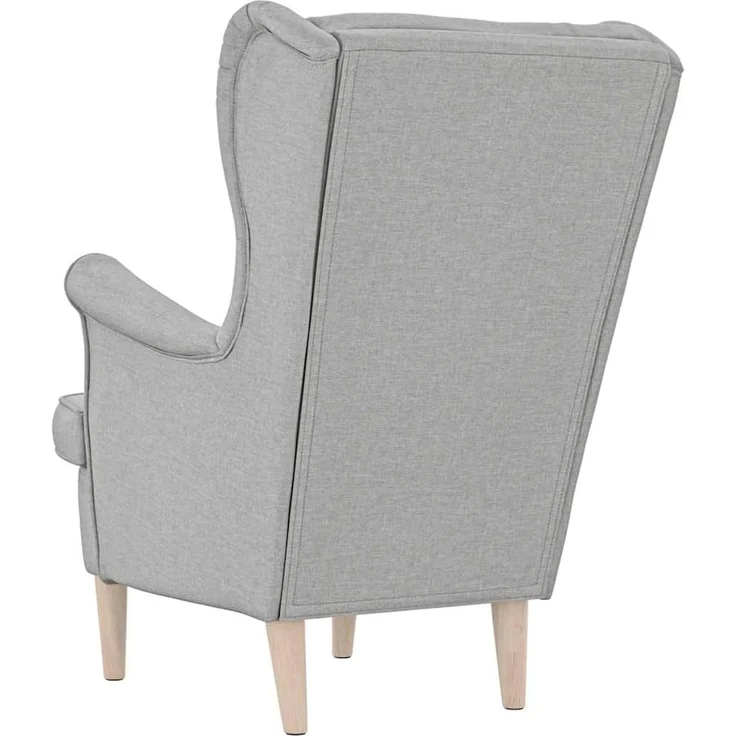 vidaXL Sessel Wolkengrau 74x84x100 cm Stoff 4016905 – Bild 6