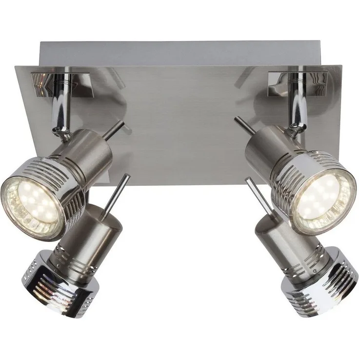 Brilliant Leuchten No. G34735-77 LED Spotplatte Kassandra 4-flg eisen chrom
