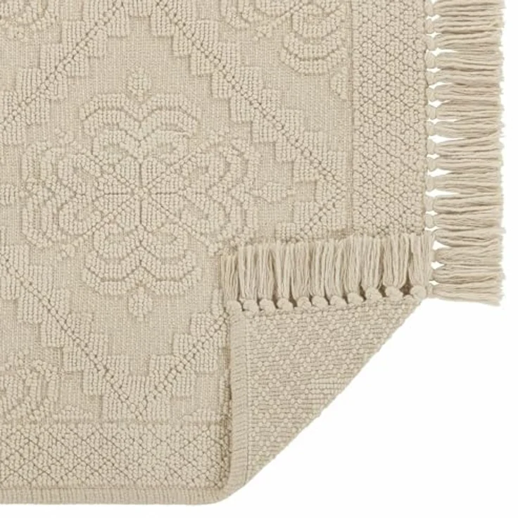 Mirabeau Badematte Badematte Mivorex beige, Höhe 400 mm, 100% Baumwolle – Bild 5