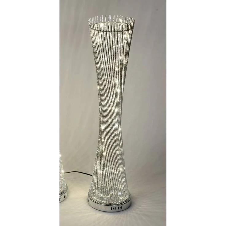 formano Stehlampe Draht, LED, LED Lichterkette, Weiß, Gedreht, H: 100cm – Bild 3