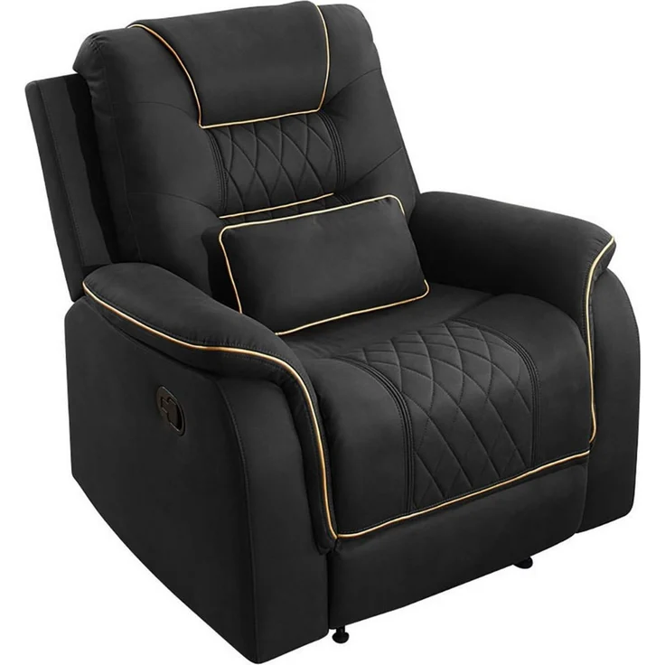 Jockenhöfer Gruppe Sessel Nevada, B: 98 cm, Sitzhöhe: 52 cm, Liegefunktion durch halbautomatische Relaxfunktion, TTFK-Polsterung – Bild 3