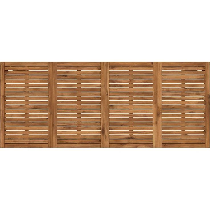 vidaXL Gartenbar-Tisch NAARDEN Natur und Kaffee 196 x 80,5 x 105 cm 901360 – Bild 5
