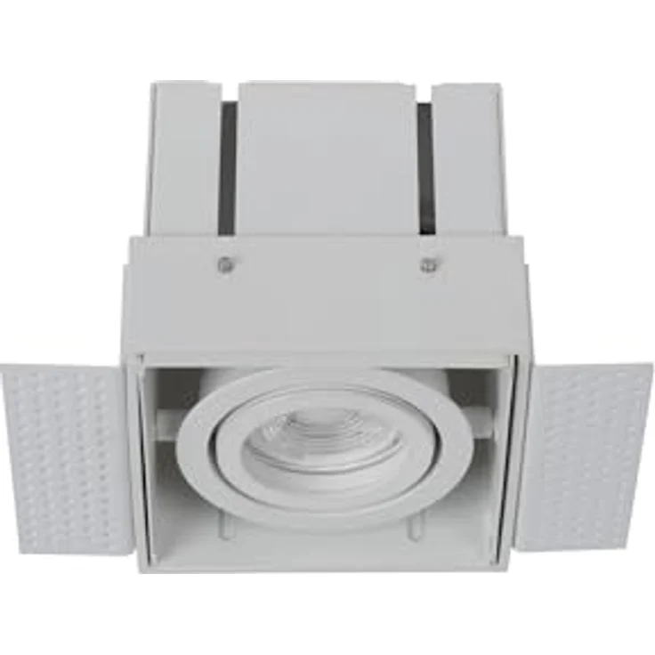 Lucide TRIMLESS, Einbaustrahler 1xGU10, dreh- und kippbar, Aluminium, weiß, geeignet für LED-Lichtquelle – Bild 2