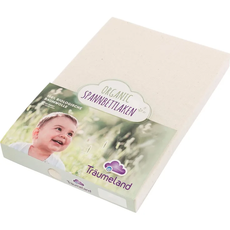 Spannbetttuch Organic naturweiß