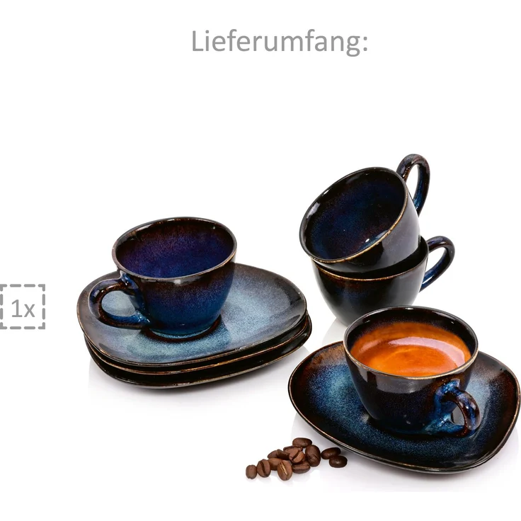 SÄNGER Espressotassen Set Tokio 8 teilig – Bild 6