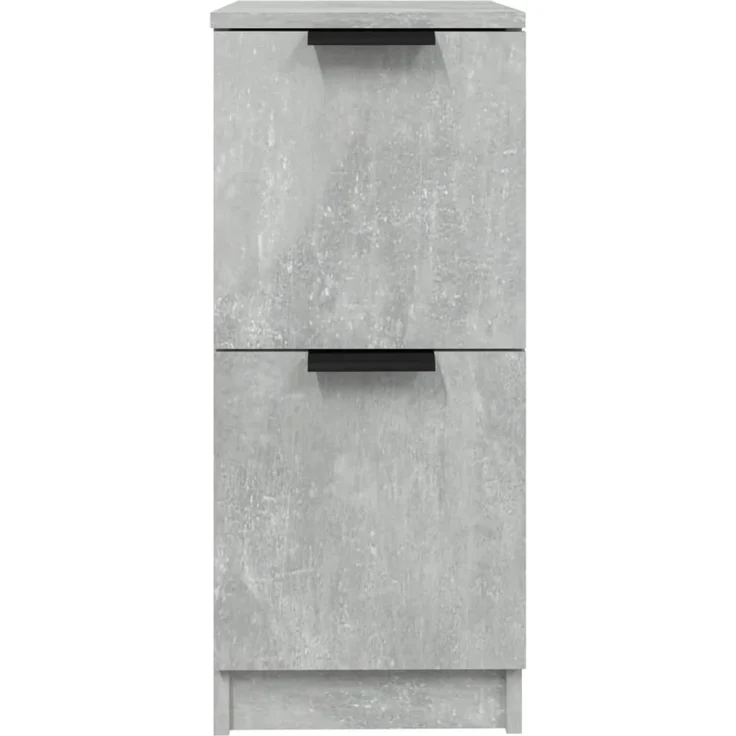 Sideboard, Kommode Betongrau 30x30x70 cm Holzwerkstoff j1167p – Bild 5