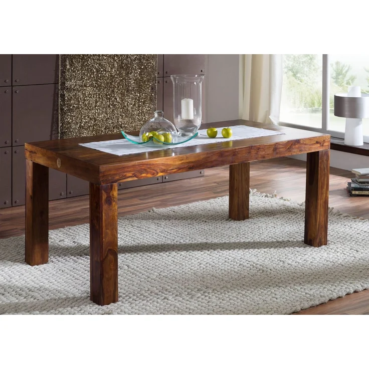 Esstisch Sheesham 140x90x76 life honey lackiert METRO LIFE #169 – Bild 7