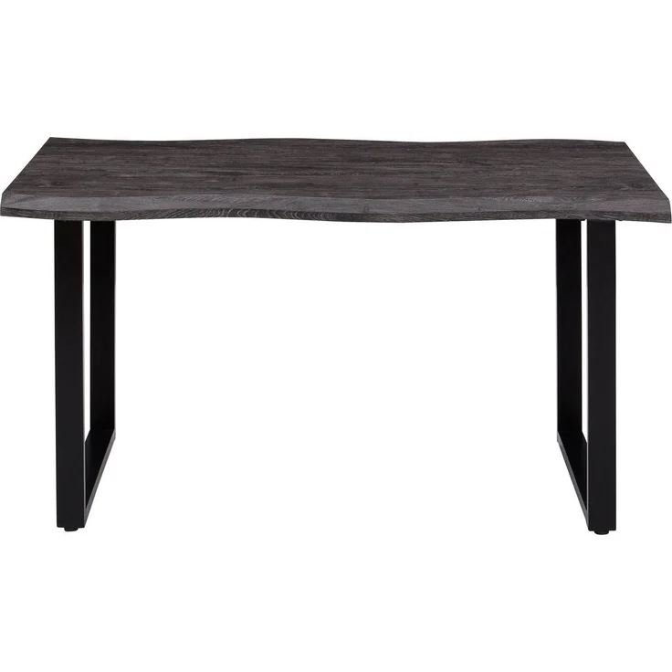 HELA Essgruppe GISELLE Esszimmer, Essgruppe, Sitzgruppe TOPSELLER!, (Set, 5-tlg, 5er Set, Tisch plus 4 Stühle), Esstisch U-Gestell Metall, Tischplatte mit Baumkante, OTTOs Choice – Bild 2