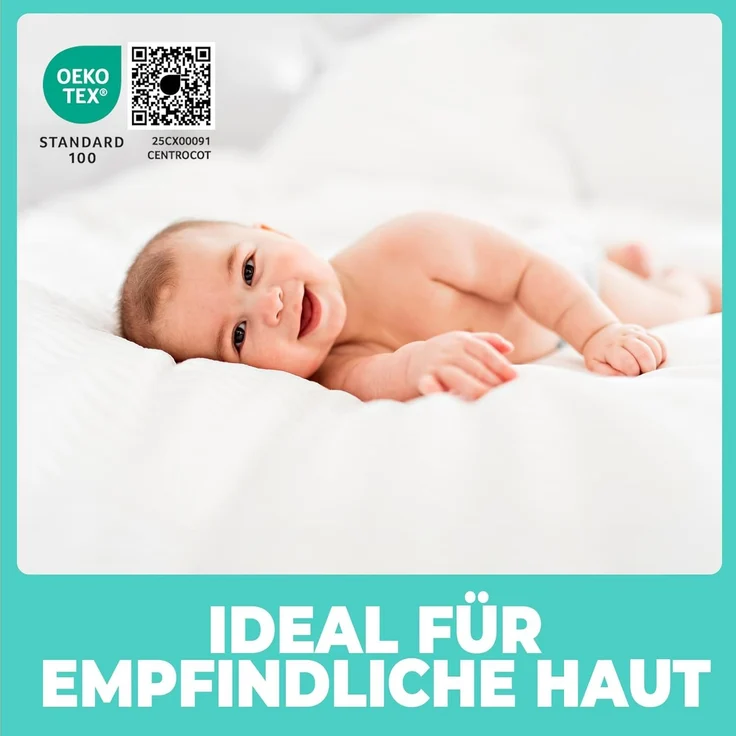 Matratzenschoner 200x200 cm wasserdichte Matratzenauflage Spannbettlaken Nässeschutz aus Baumwolle und Mikrofaser Inkontinenzunterlage Matratzenbezüg Atmungsaktiv für Bett und Matratze Waschbar – Bild 4