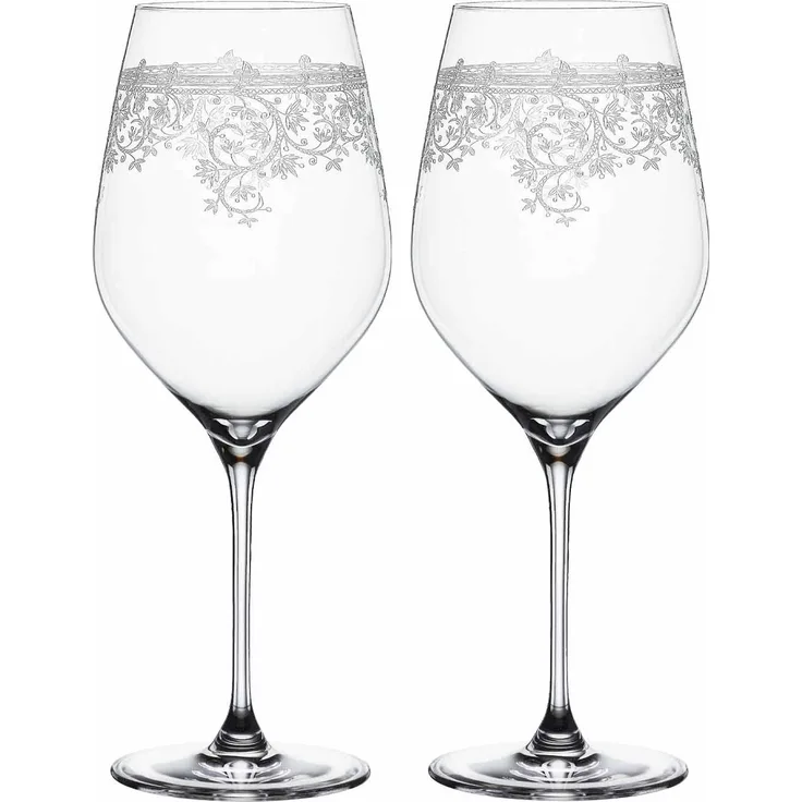 SPIEGELAU 4192265 ARABESQUE Bordeauxglas 2er Set
