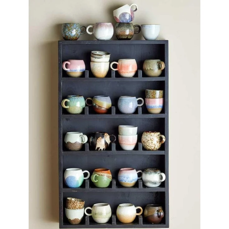 Bloomingville Tasse Bloomingville Paula Tasse, Blau, Steingut, 275 ml, Steingut – Bild 3