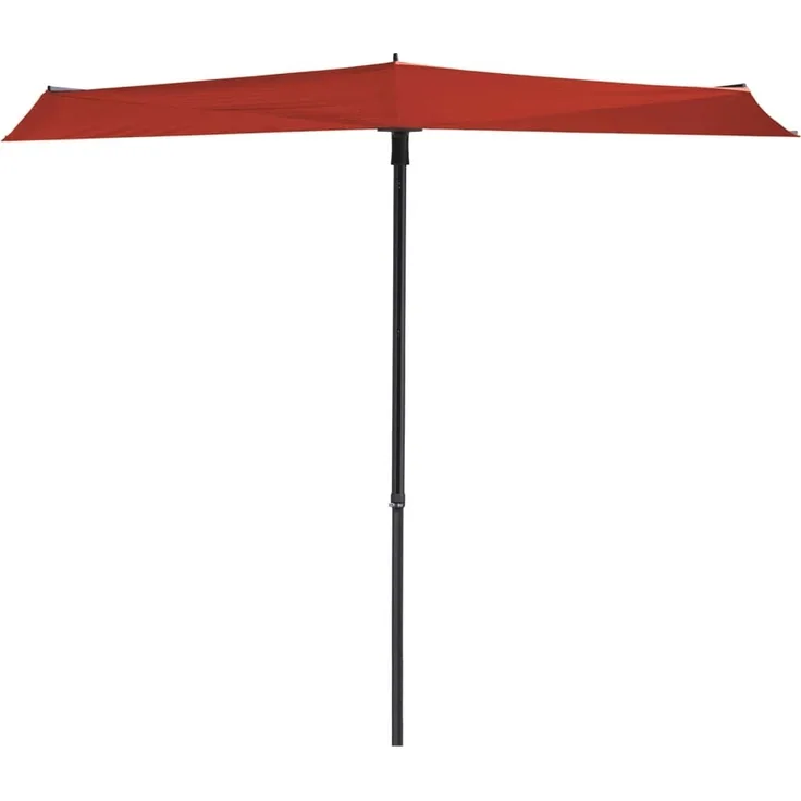 Madison Balkonschirm Sun Wave 270x150 cm Ziegelrot 423725