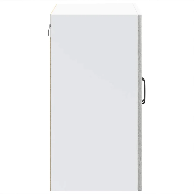 vidaXL Küchen-Hängeschrank mit Glastür Lucca Grau Sonoma Holzwerkstoff 853853 – Bild 8