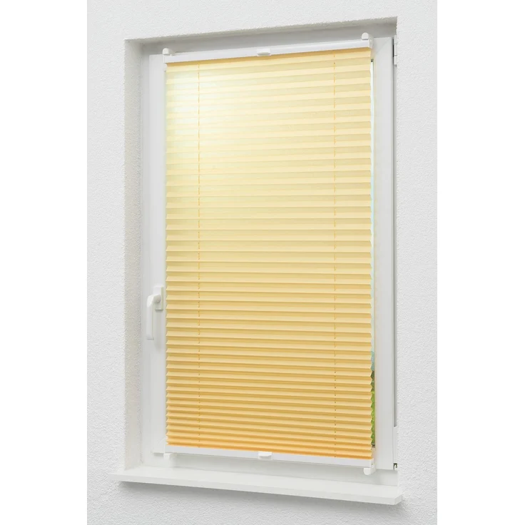 Lysel Outlet - Plissee Select Crush Hellgelb - Plissee in der Größe (Bx H) 120cm * 130cm – Bild 7
