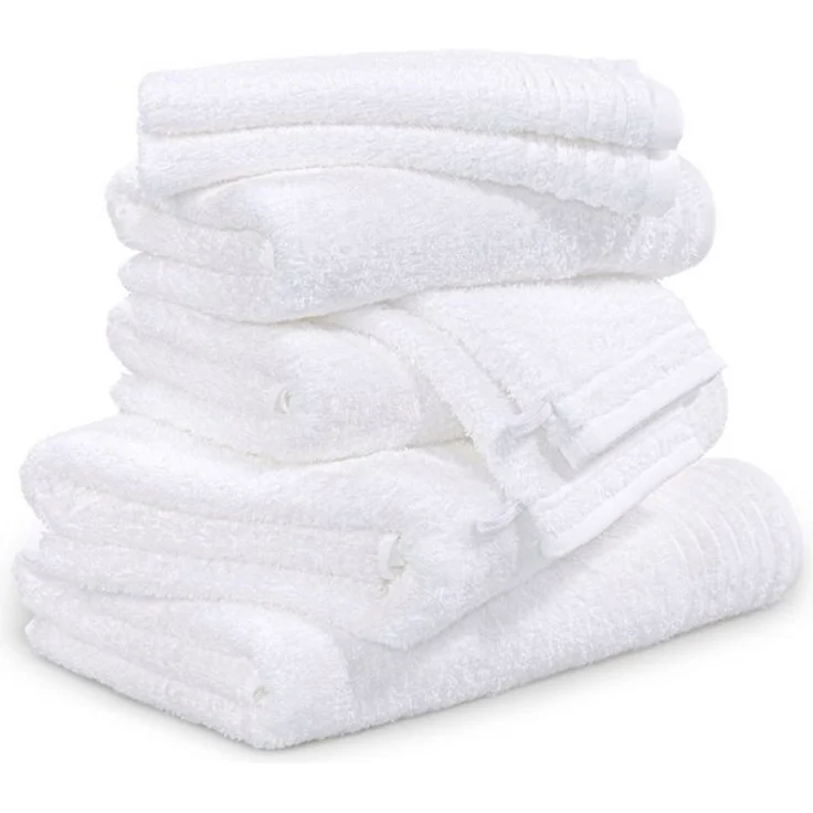 Möve Handtuch Set New Classic, Walkfrottier (8-St), Waschhandschuhen, Gäste-, Hand- und Duschtüchern, 100% Baumwolle – Bild 4