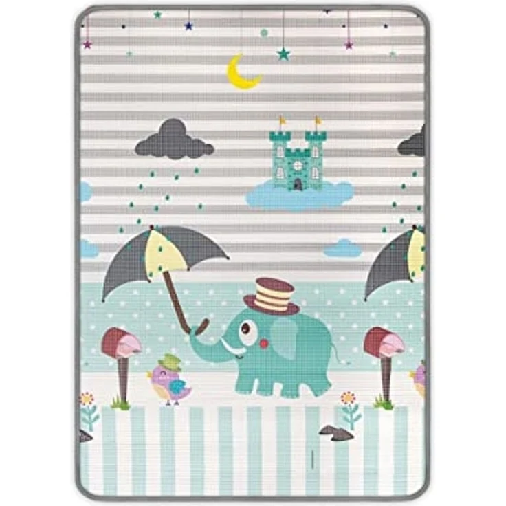 Milly Mally aufrollbare Schaum-Spielmatte für Kinder „Digits and Elephant“ – Bild 5